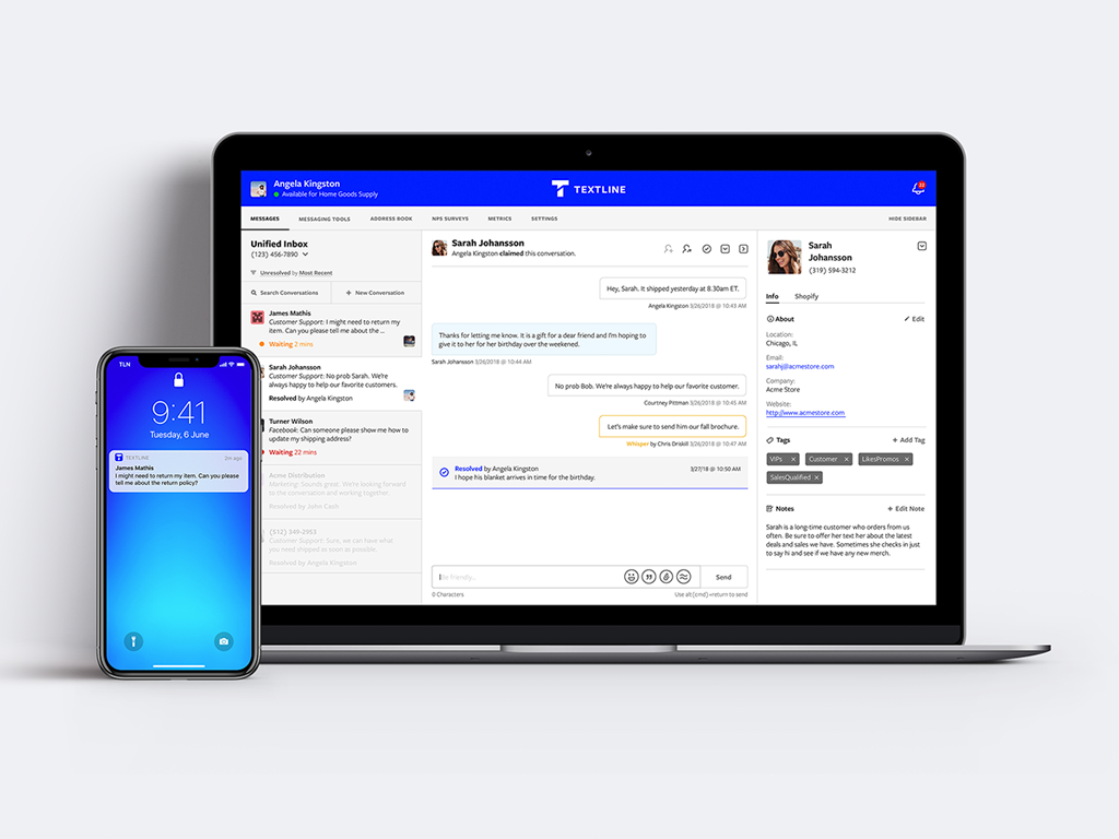 Textline for Zendesk Support thumbnail 3
